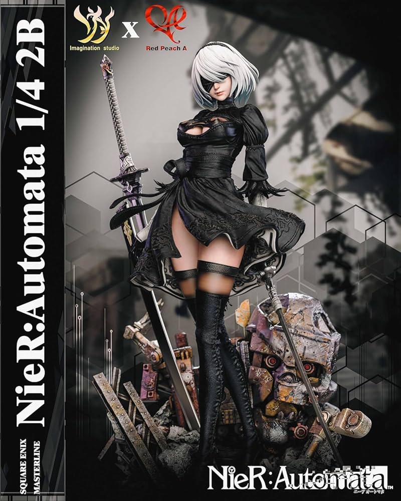 FANGBLUE GK Studio 1/3スケール 2B ヨルハ二号B型 25万円展示】NieR:Automata 2B（ヨルハ二号B型） 1/3スケール